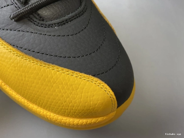 Gold 12 University Jordan Black Air Retro 130690-070 0719